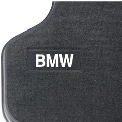 BMW fabric mats for the rear footwell