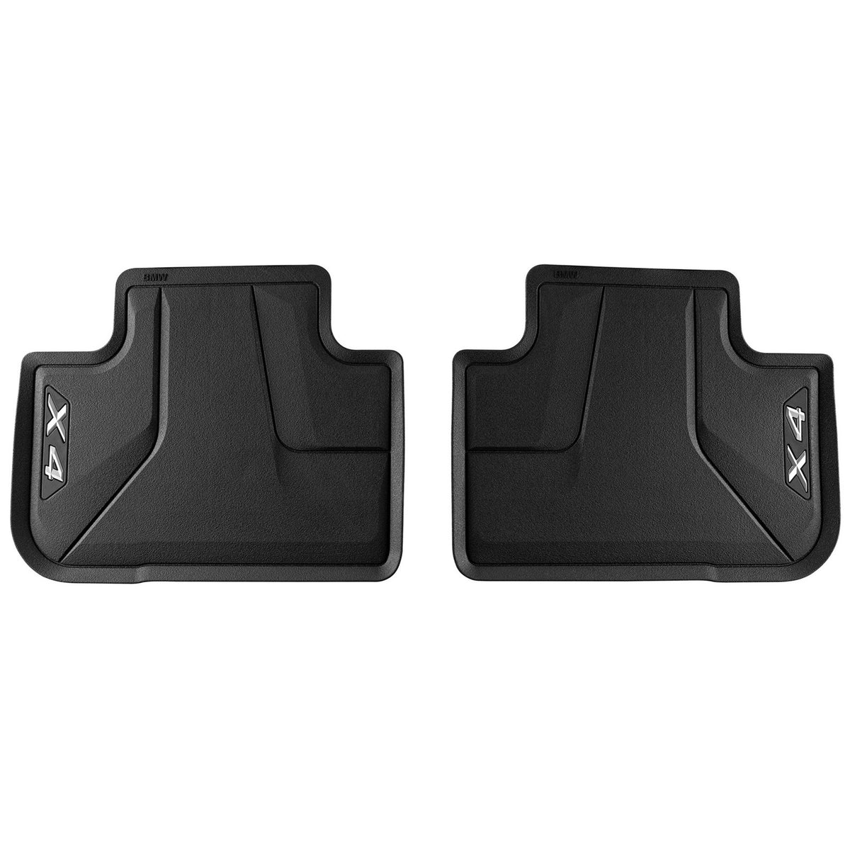 BMW rubber mats for the rear footwell