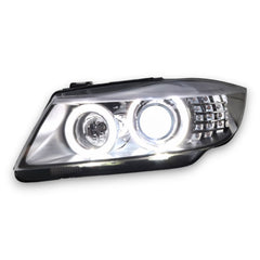 EuroLuxe BMW 3 Series E90 Angel LED Headlights (2005 - 2012) (Plug & Play)