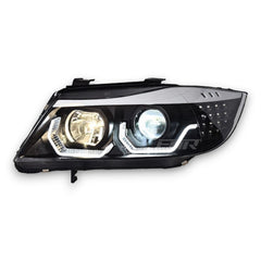 EuroLuxe BMW 3 Series E90 3D LED Headlights (2005 - 2012) (Plug & Play)