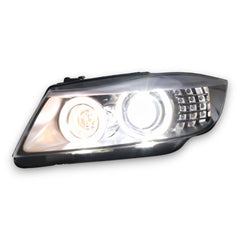 EuroLuxe BMW 3 Series E90 Angel LED Headlights (2005 - 2012) (Plug & Play)