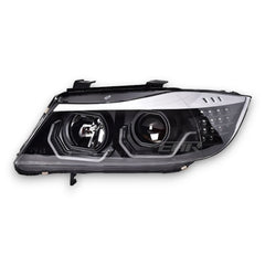 EuroLuxe BMW 3 Series E90 3D LED Headlights (2005 - 2012) (Plug & Play)