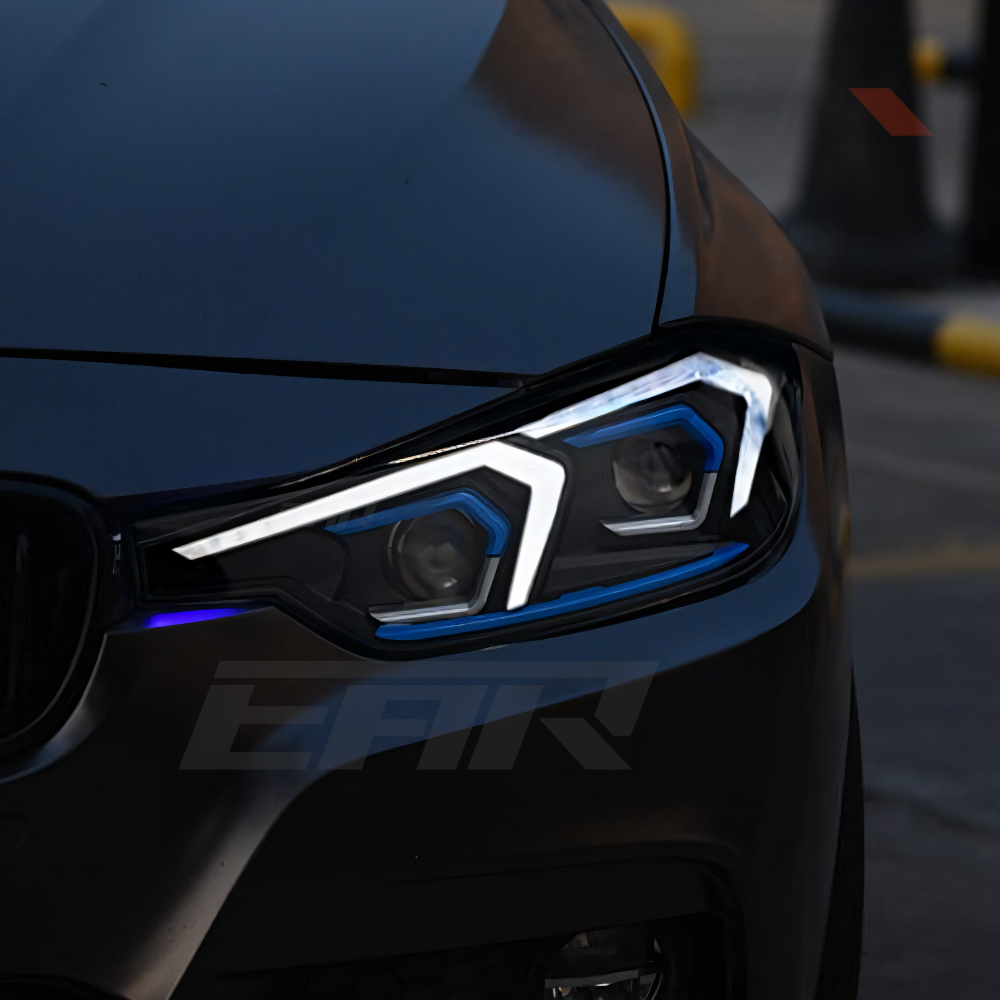 EuroLuxe BMW 3 Series F30/F31/F35 G Style Sequential LED Headlights | 2011 - 2019 | Plug & Play