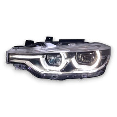 EuroLuxe BMW 3 Series F30 LCI Style Angel LED Headlights (2011 - 2019) (Plug & Play)