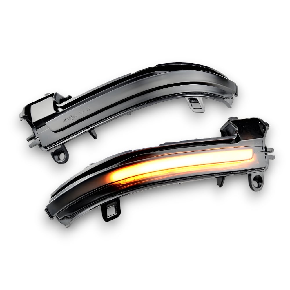 EuroLuxe BMW 1, 2, 3 & 4 Series (F2X/F3X) Dynamic Sequential Smoked Mirror Indicator Blinker