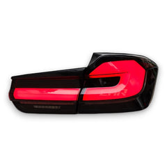 EuroLuxe BMW 3 Series/M3 F30/F35/F80 3D Style OLED Sequential Tail Lights | 2011 - 2019 | Plug & Play