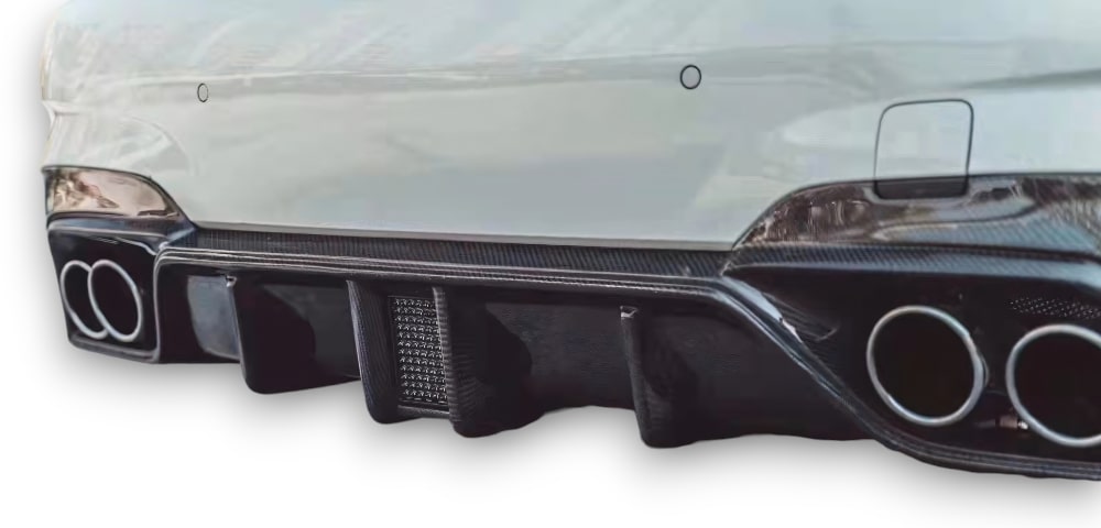 ECI+ BMW 3 Series G20/G28 LED Competition Style Rear Diffuser | Carbon Fiber / Forged Carbon | 2019 - 2022