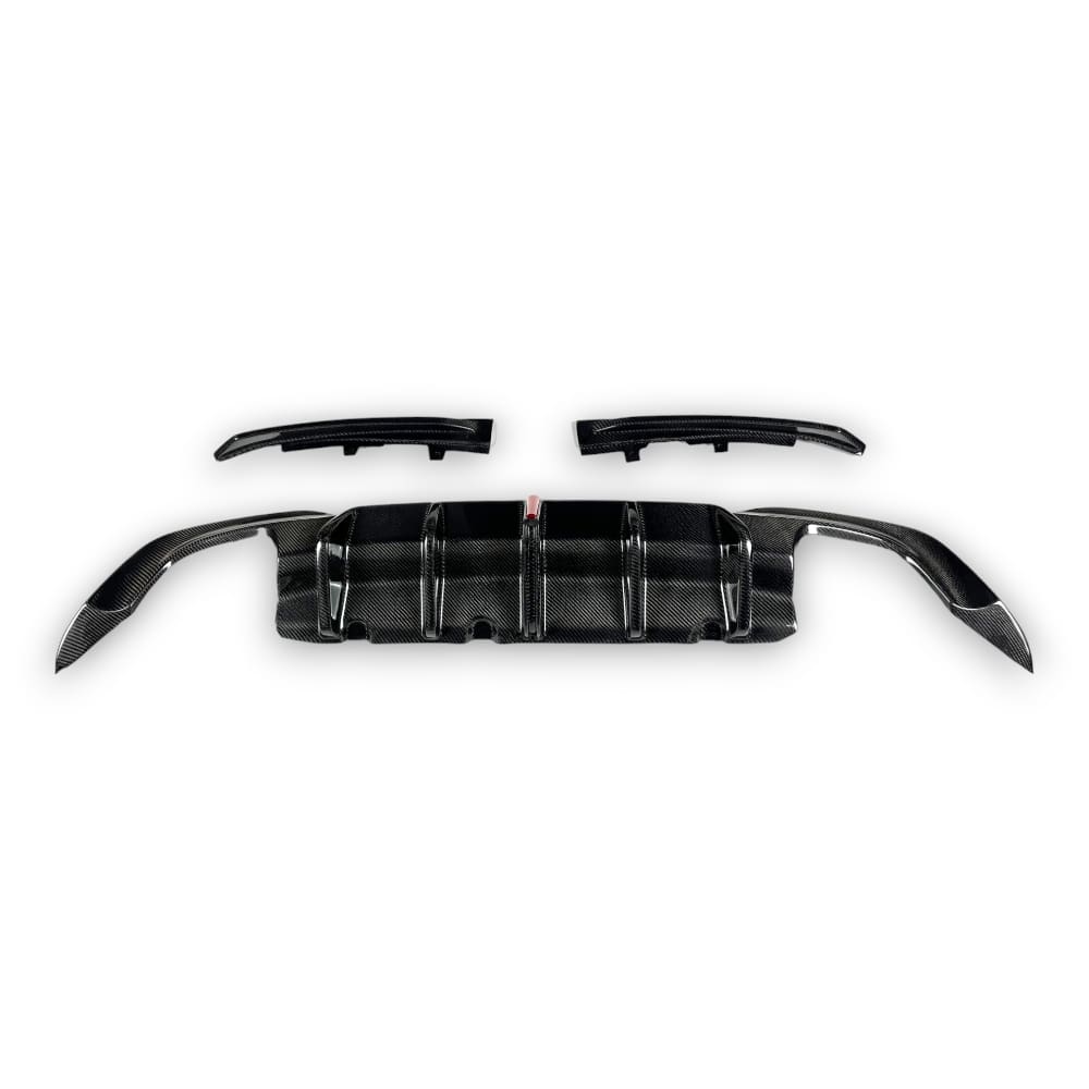 ECI+ BMW 3 Series G20/G28 LED Karbel Style Rear Diffuser | Carbon Fiber / Forged Carbon | 2019 - 2022