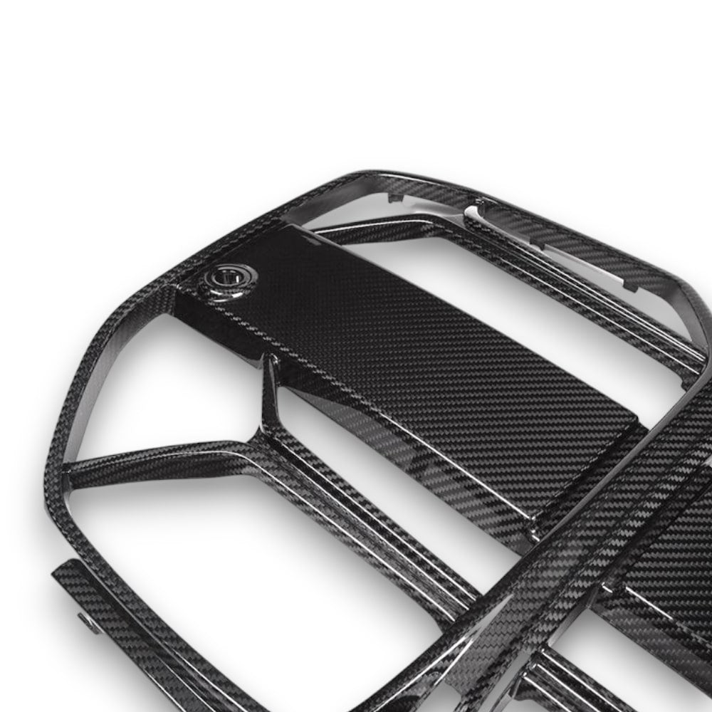 ECI+ BMW 4 Series G26 CSL Style Carbon Fiber Front Motorsport Grille | 2021 - 2023