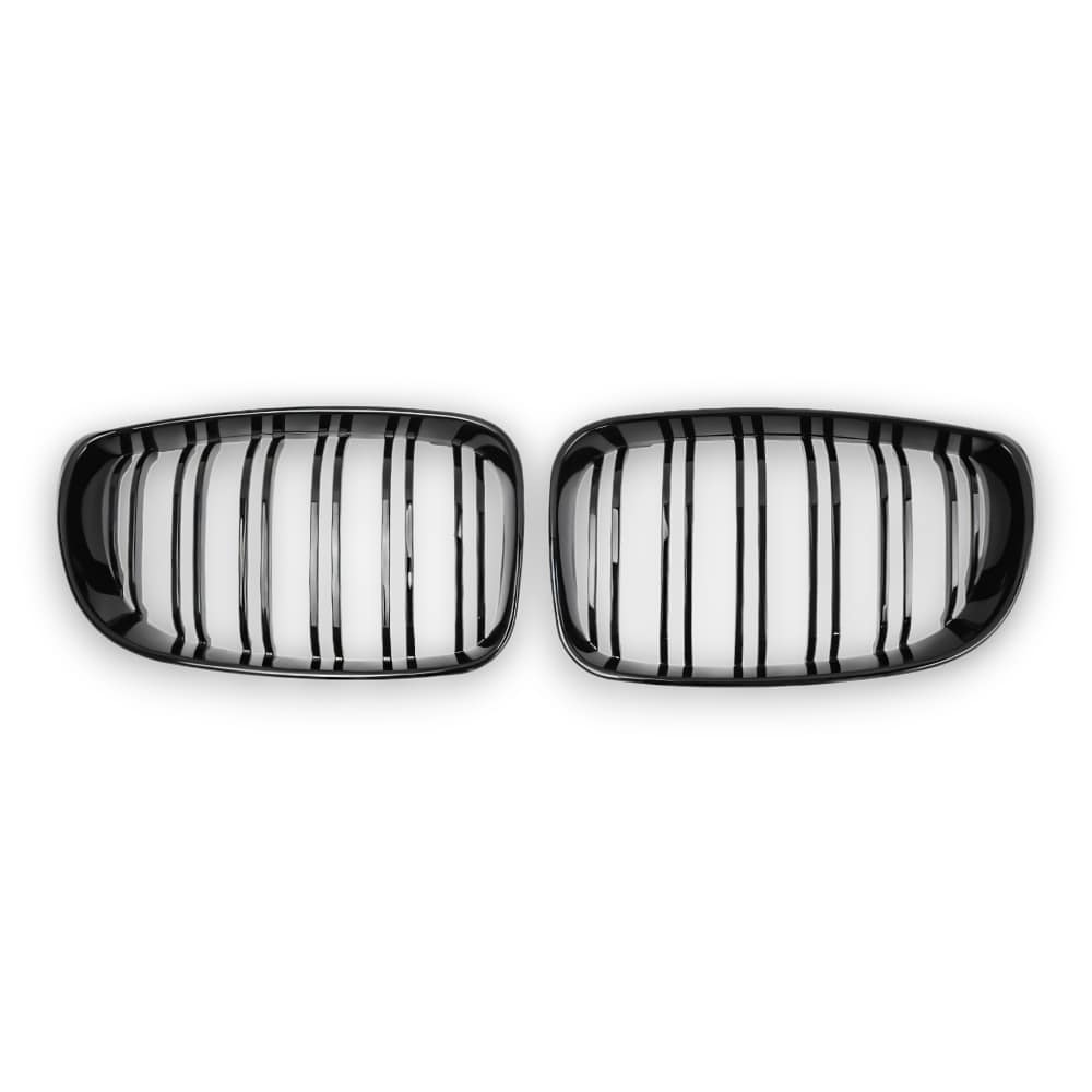 EBI BMW Front Kidney Grille 1 Series E81/E82/E87/E88 | Gloss Black | 2007 - 2011