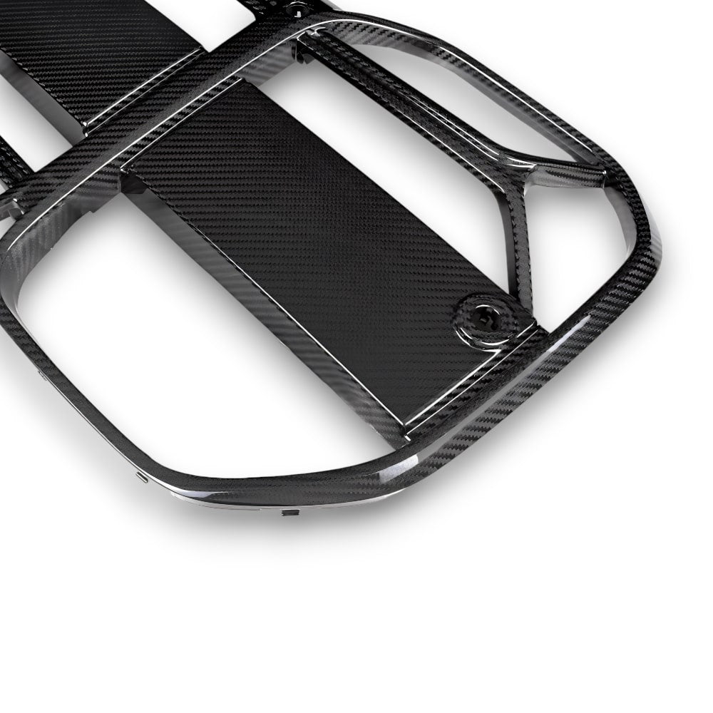 ECI+ BMW 4 Series G22/G23 CSL Style Carbon Fiber Front Motorsport Grille | 2021 - 2023