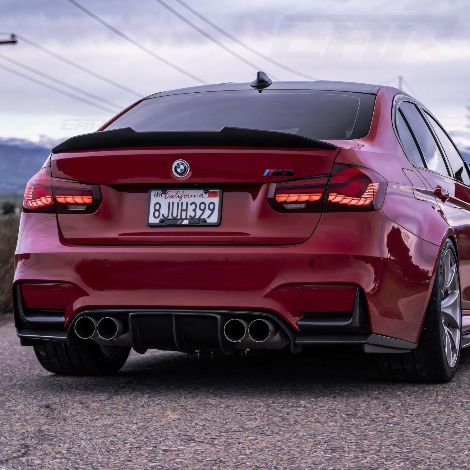 BMW M 50 Year Anniversary Emblem Badges