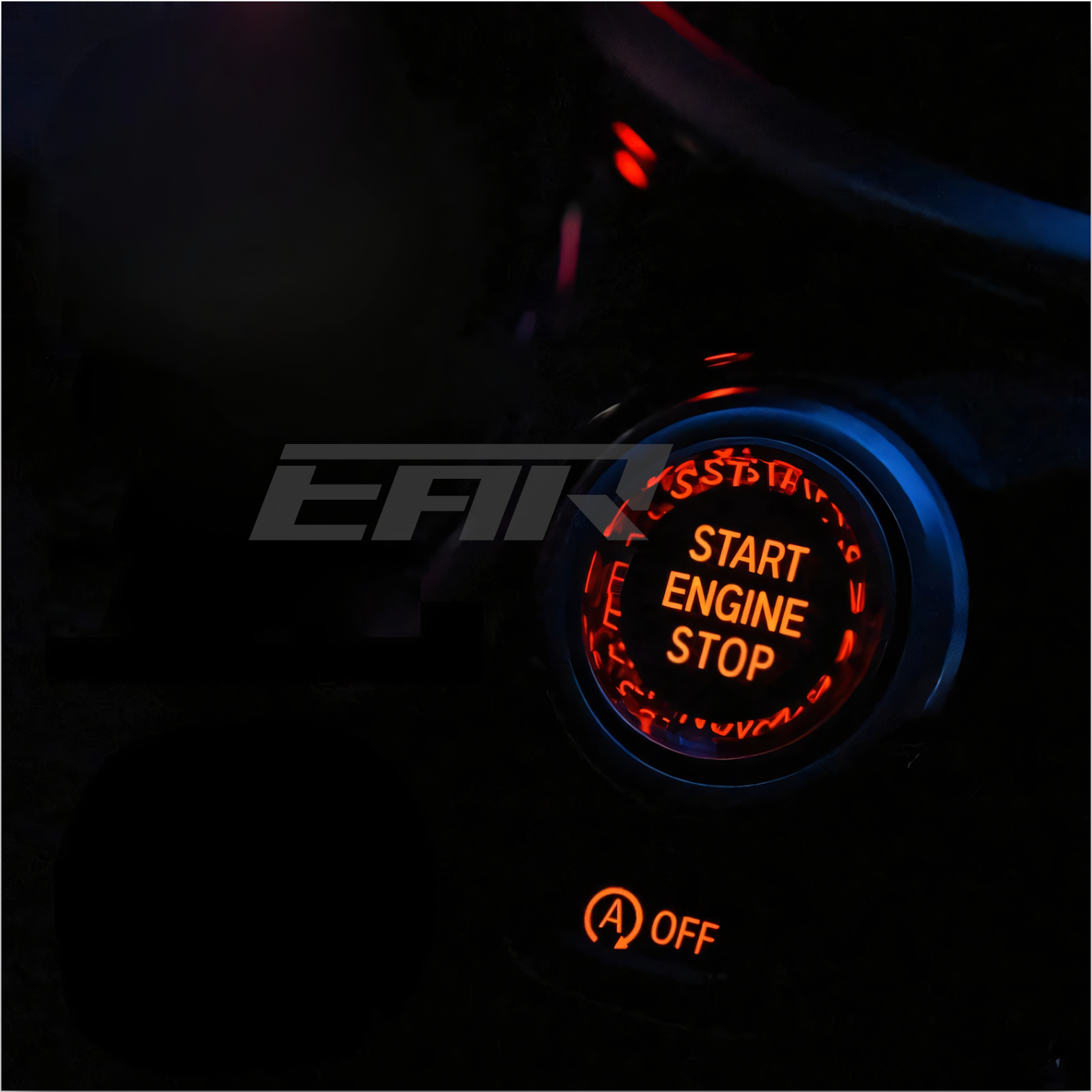 BMW Performance Crystal Engine Start / Stop Button