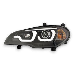 EuroLuxe BMW X5 E70 Xenon Angel LED Headlights (2007 - 2013) (Plug & Play)