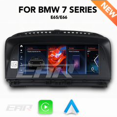 BMW iDrive 8 Android 13.0 7 Series (E65) Multimedia 10.25" Touchscreen Display + Built-In Wireless Carplay & Android Auto | 2001 - 2008 | LHD/RHD