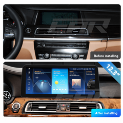 BMW iDrive 8 Android 13.0 7 Series (F01/F02) Multimedia 10.25"/12.3" Touchscreen Display + Built-In Wireless Carplay & Android Auto | 2008 - 2015 | LHD/RHD