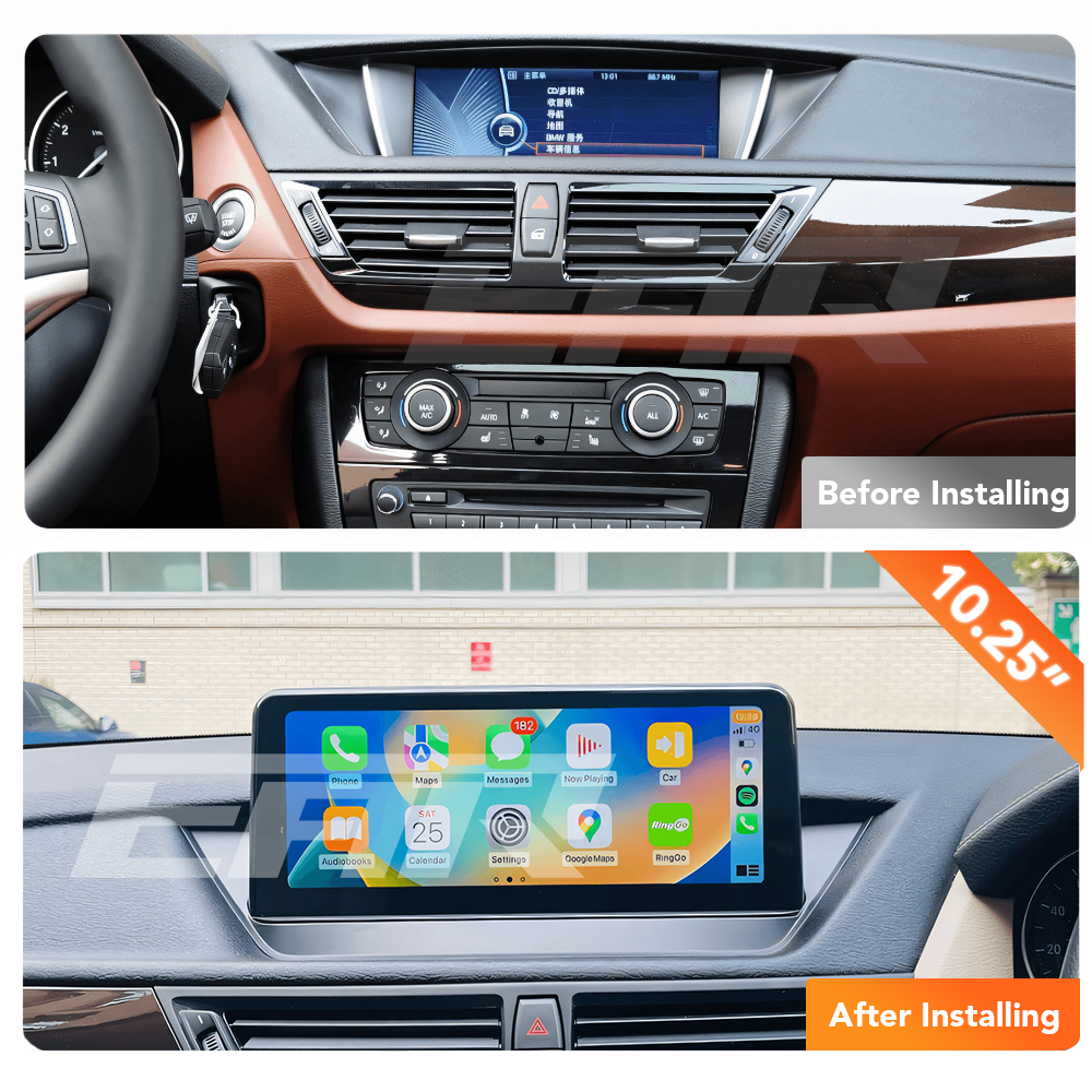 BMW iDrive 8 Android 13.0 X1 (E84) Multimedia 10.25" Touchscreen Display + Built-In Wireless Carplay & Android Auto | 2009 - 2015 | LHD/RHD