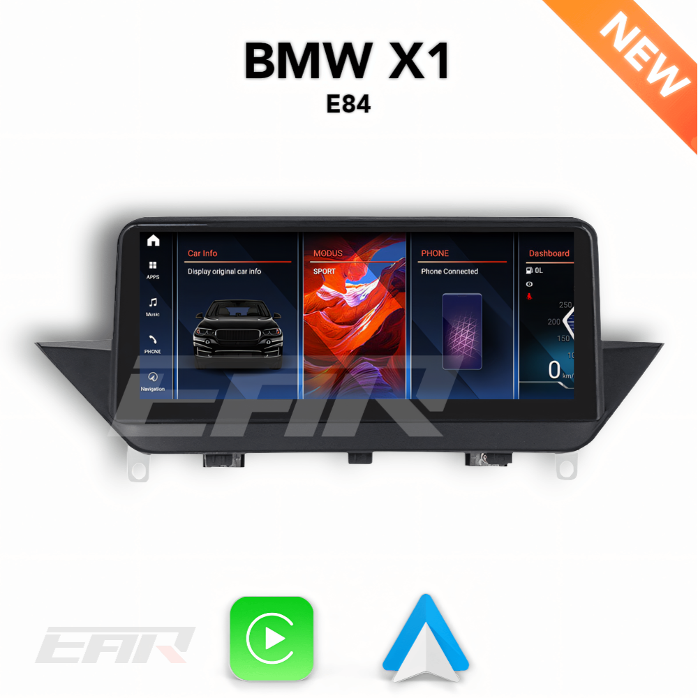 BMW iDrive 8 Android 13.0 X1 (E84) Multimedia 10.25" Touchscreen Display + Built-In Wireless Carplay & Android Auto | 2009 - 2015 | LHD/RHD