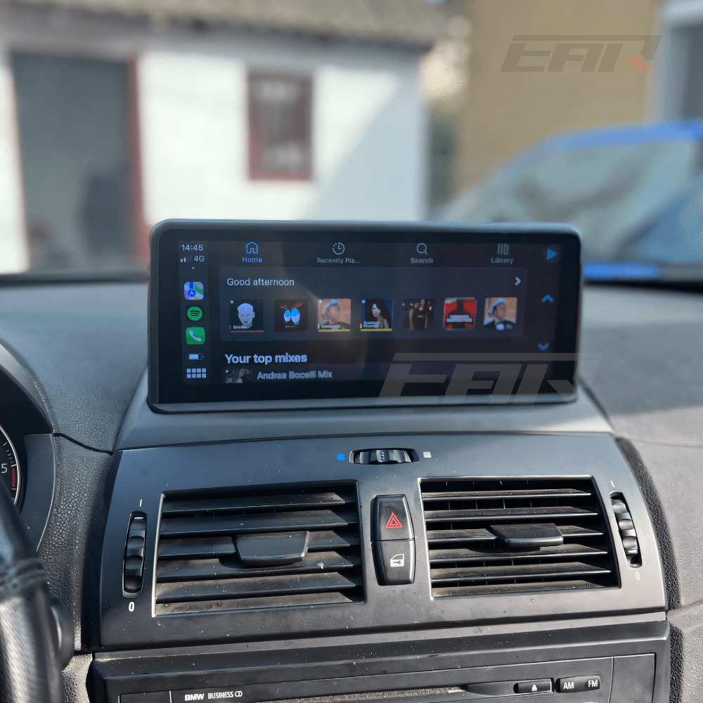 BMW iDrive 8 Android 13.0 X3 (E83) Multimedia 10.25" Touchscreen Display + Built-In Wireless Carplay & Android Auto | 2004 - 2009 | LHD/RHD