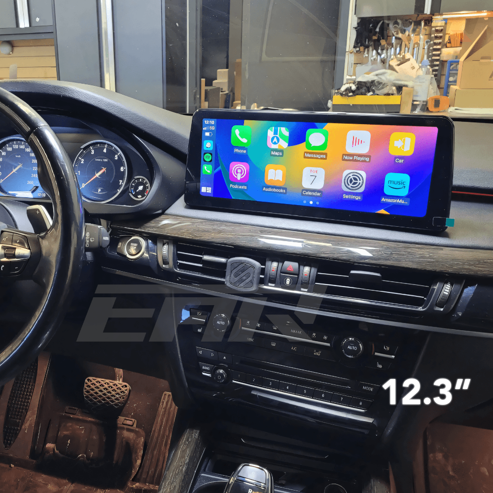 BMW iDrive 8 Android 13.0 X5 & X6 (F15/F16/F85/F86) Multimedia 10.25"/12.3" Touchscreen Display + Built-In Wireless Carplay & Android Auto | 2014 - 2019 | LHD/RHD