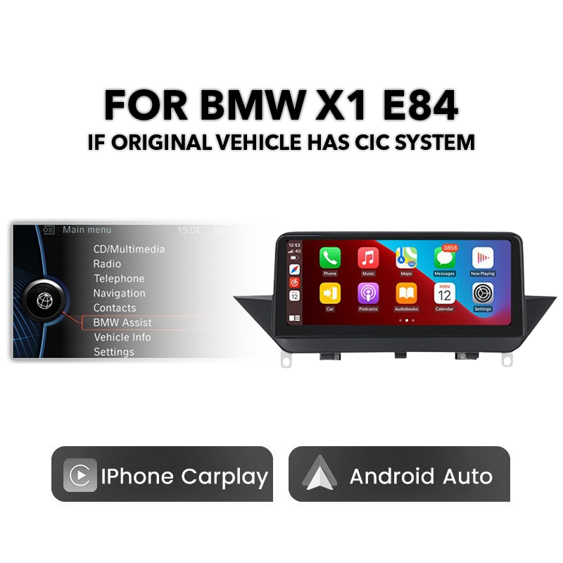 BMW E-Series X1 E84 2009 - 2015 10.25" Multimedia Touchscreen Display + Built-in Wireless Carplay & Android Auto (LHD | RHD)