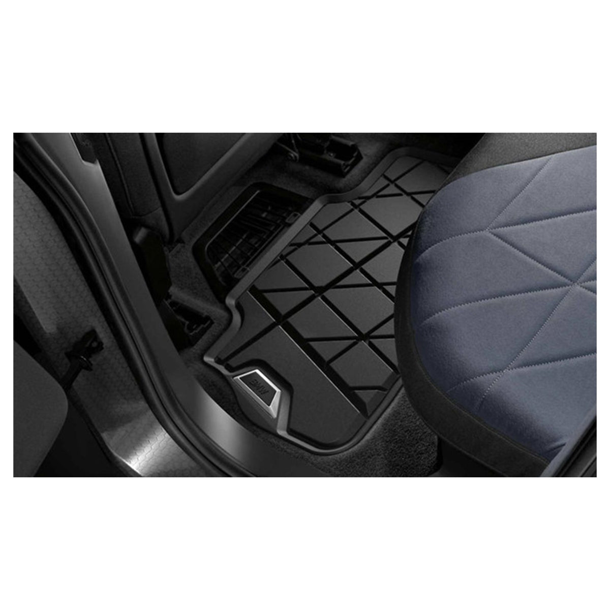 BMW rubber mats for the rear footwell