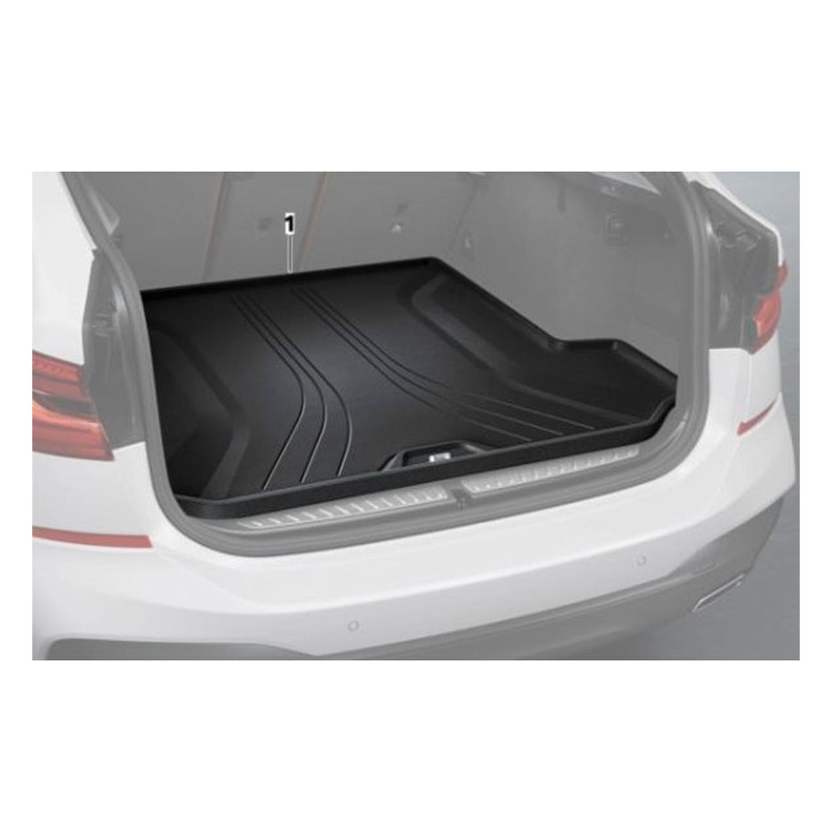 Moldable BMW luggage compartment mat