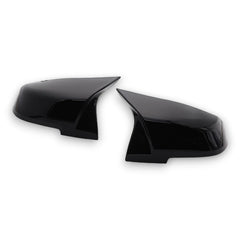 EBI BMW 1/2/3/4 Series (F2X/F3X) M Performance Style Mirror Cap Replacement | Gloss Black | Carbon Fiber Look