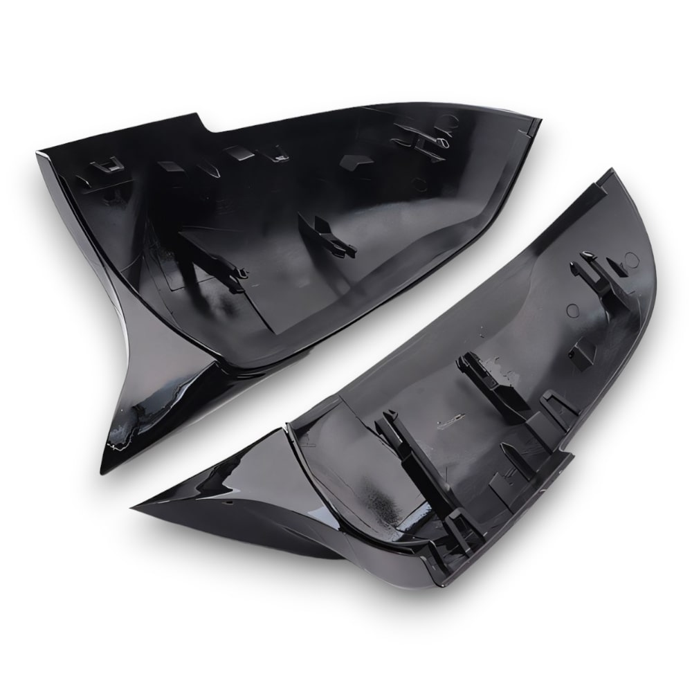 EBI BMW 1/2/3/4 Series (F2X/F3X) M Performance Style Mirror Cap Replacement | Gloss Black | Carbon Fiber Look