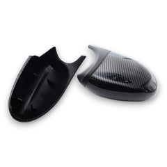 EBI BMW 1 & 3 Series E8X/E9X M Style Mirror Cap Replacement | Gloss Black | Carbon Fiber | 2004 - 2015