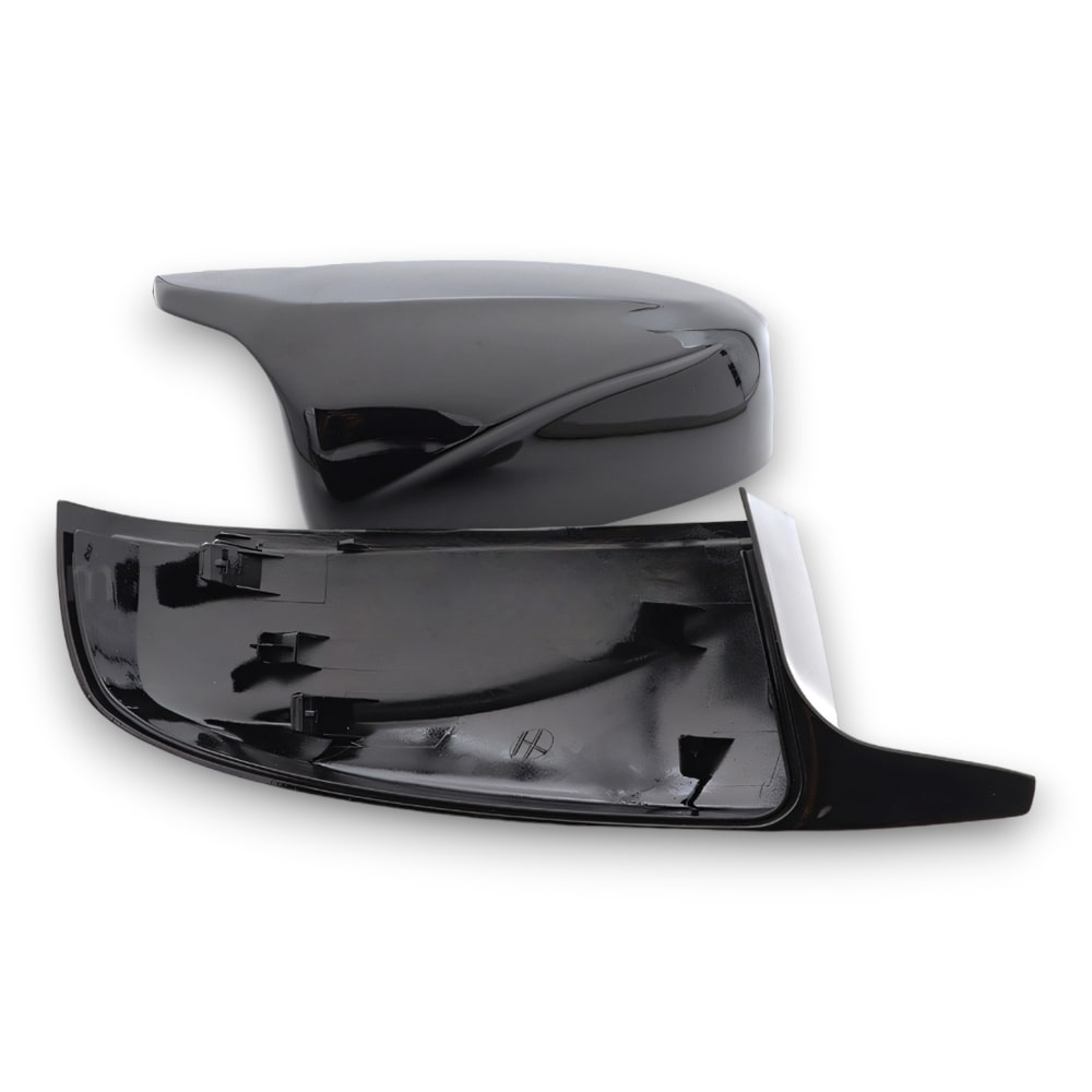 EBI BMW E70/E71 X5/X6 M Style Mirror Cap Replacement | Gloss Black | Carbon Fiber | 2007 - 2013