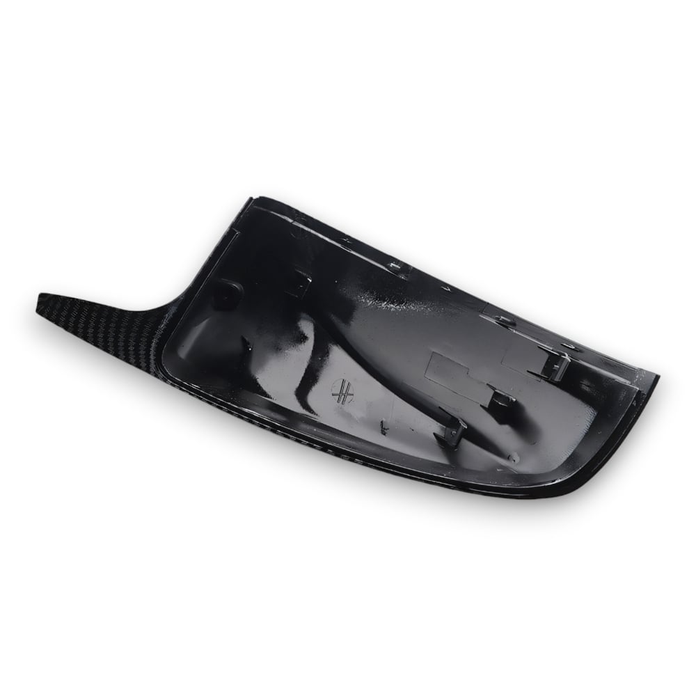 EBI BMW E70/E71 X5/X6 M Style Mirror Cap Replacement | Gloss Black | Carbon Fiber | 2007 - 2013