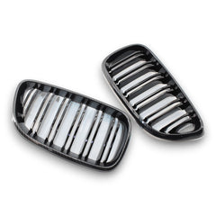 EBI BMW Front Kidney Grille 2 Series M2 F22/F23/F87 | Gloss Black | Carbon Fiber | 2014 - 2020