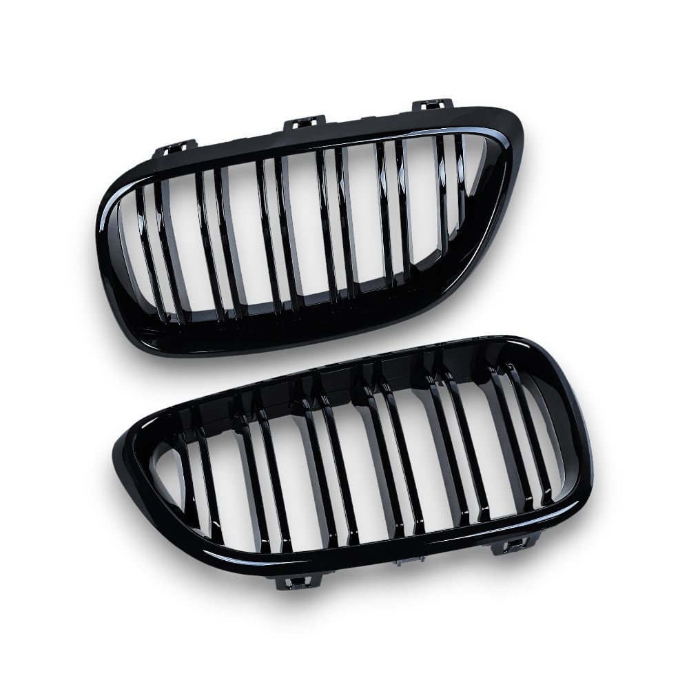 EBI BMW Front Kidney Grille 2 Series M2 F22/F23/F87 | Gloss Black | Carbon Fiber | 2014 - 2020