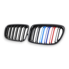 EBI BMW Front Kidney Grille X1 E84 | Gloss Black | 2010 - 2015