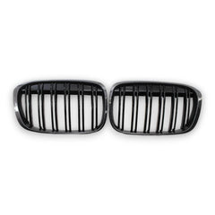 EBI BMW Front Kidney Grille X1 F48/F49 | Gloss Black | Carbon Fiber | 2016 - 2020