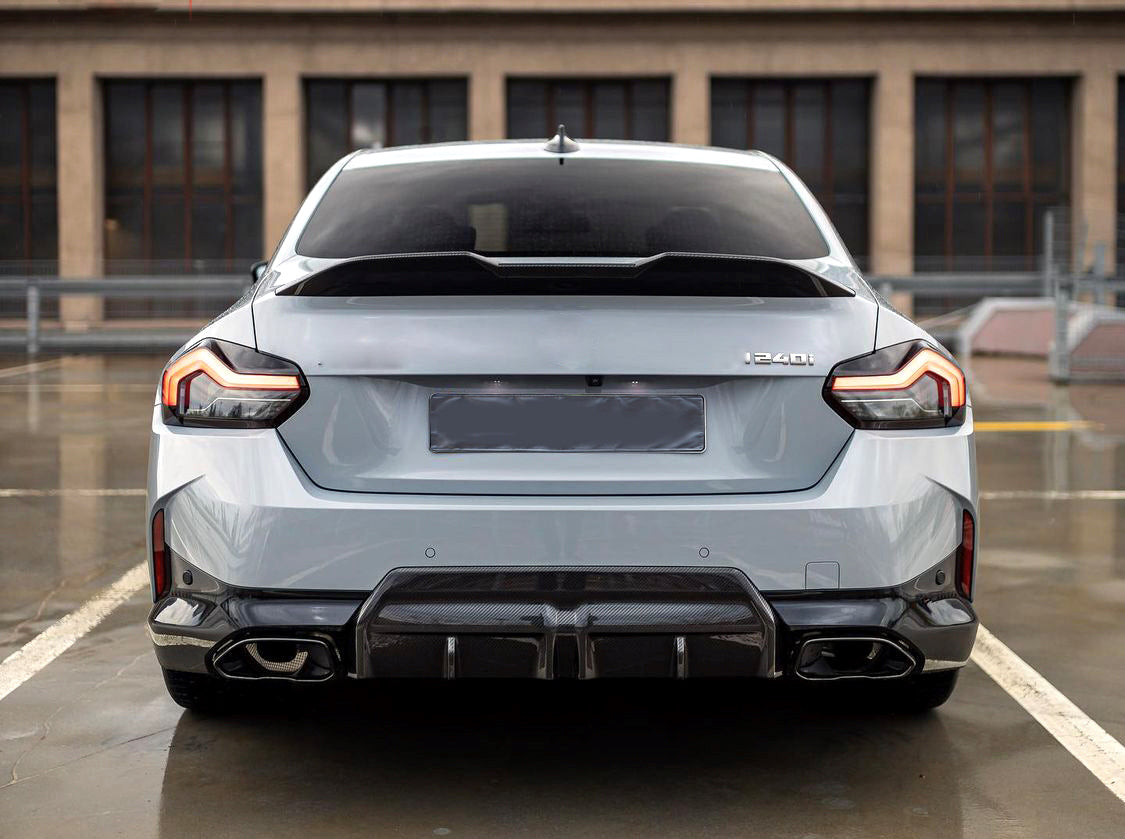 ECI+ BMW 2 Series G42 M Performance Style Rear Diffuser | Carbon Fiber / Forged Carbon | 2021+