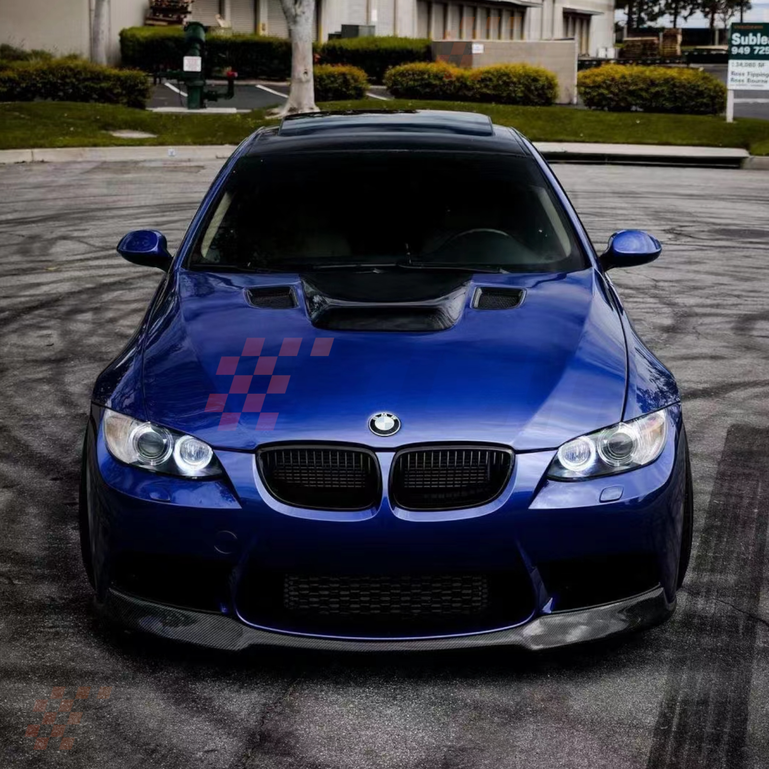 ECI+ BMW 3 Series E9X M3 V Style Front Lip | Carbon Fiber / Forged Carbon