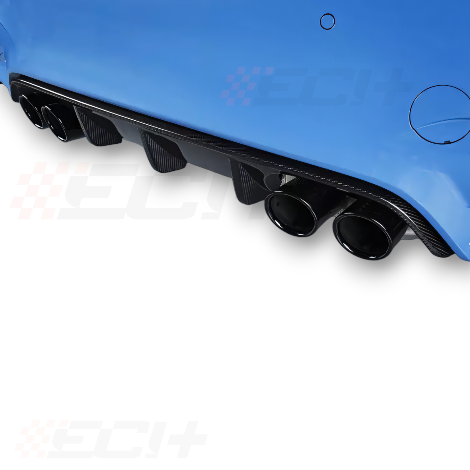 ECI+ BMW F8X M3, M4 M Performance Style Rear Diffuser | Carbon Fiber / Forged Carbon