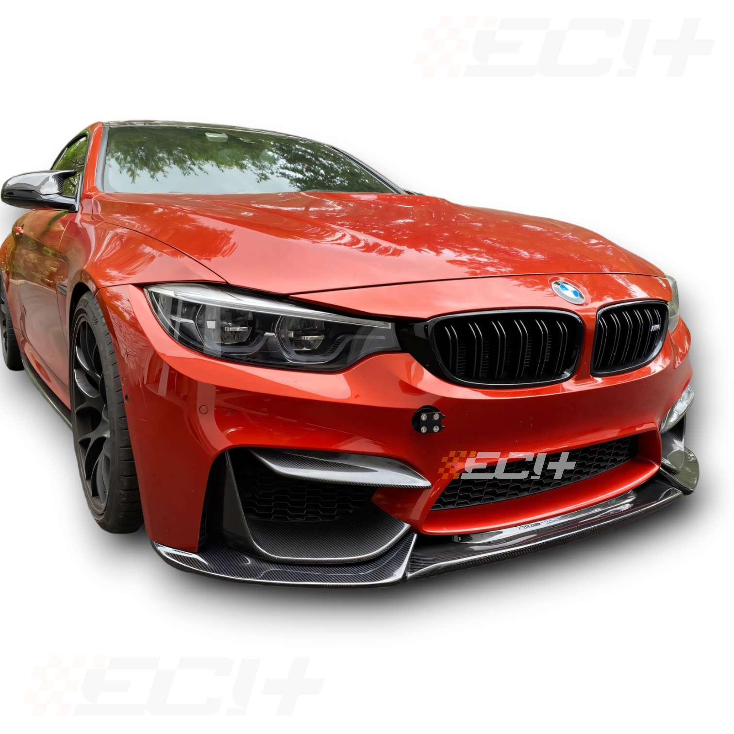 ECI+ BMW F8X M3, M4 Varis Style Front Lip | Carbon Fiber / Forged Carbon