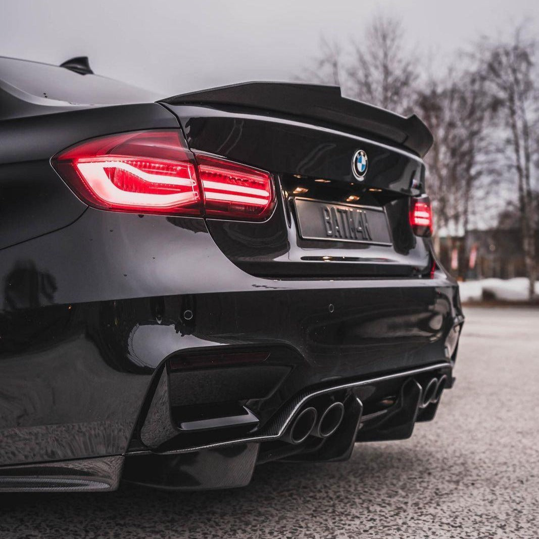 ECI+ BMW F8X M3, M4 PSM Style Rear Diffuser | Carbon Fiber / Forged Carbon