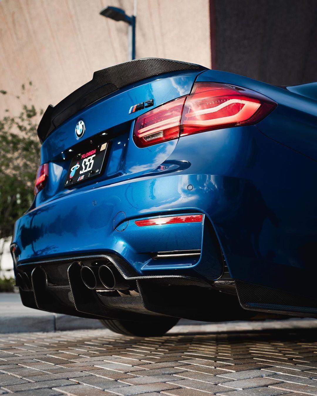 ECI+ BMW F8X M3, M4 PSM Style Rear Diffuser | Carbon Fiber / Forged Carbon