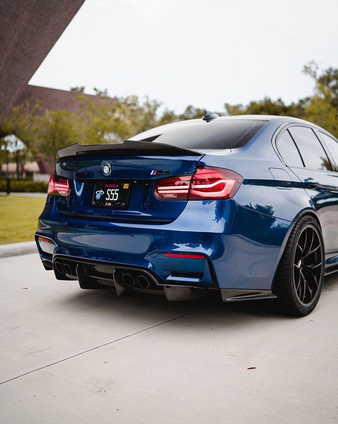 ECI+ BMW F8X M3, M4 PSM Style Rear Diffuser | Carbon Fiber / Forged Carbon