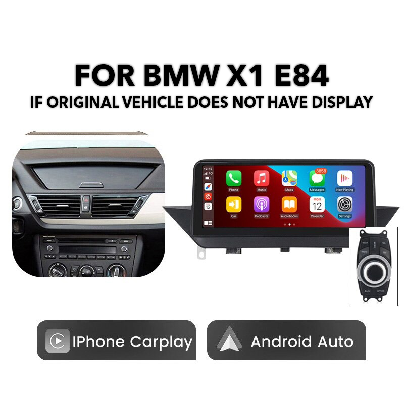 BMW E-Series X1 E84 2009 - 2015 10.25" Multimedia Touchscreen Display + Built-in Wireless Carplay & Android Auto (LHD | RHD)